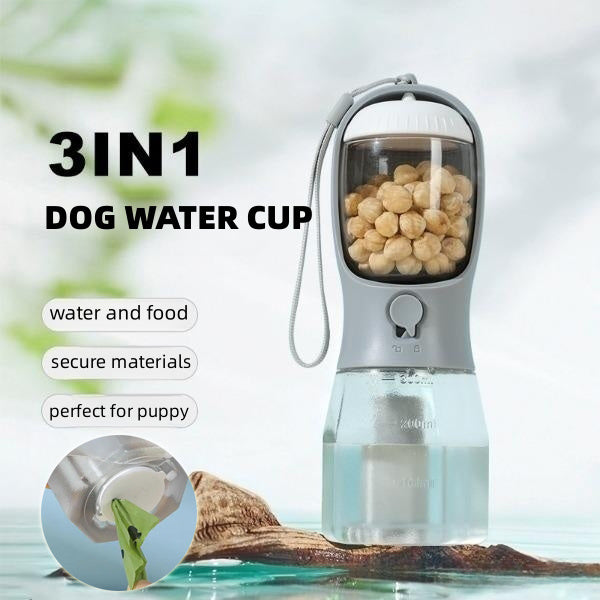 Multi-Functional 3-in-1 Dog Water Cup