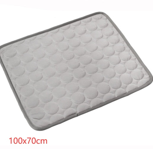 Pet Dog and Cat Ice Silk Cooling Nest Pad