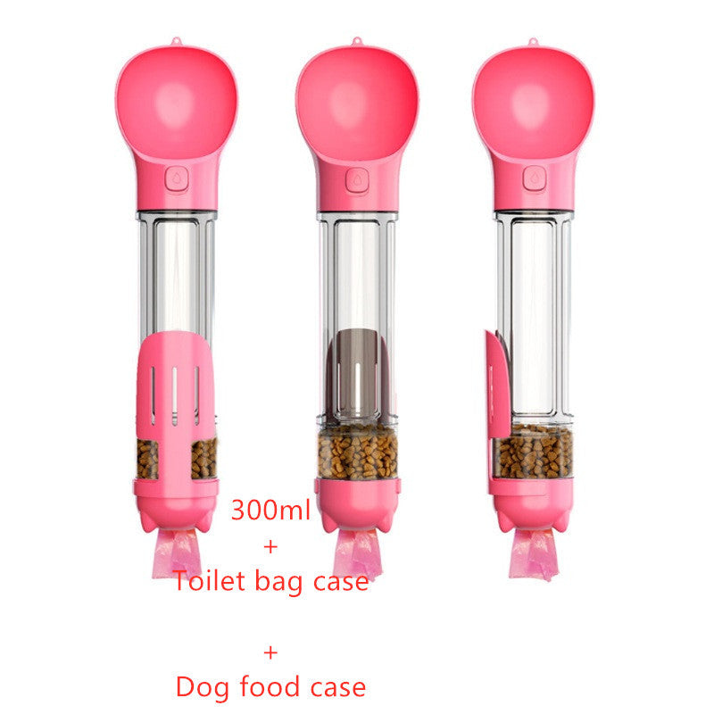 3-in-1 Pet Water Bottle Feeder