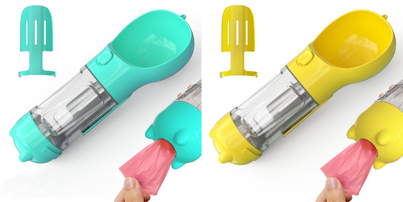 3-in-1 Pet Water Bottle Feeder