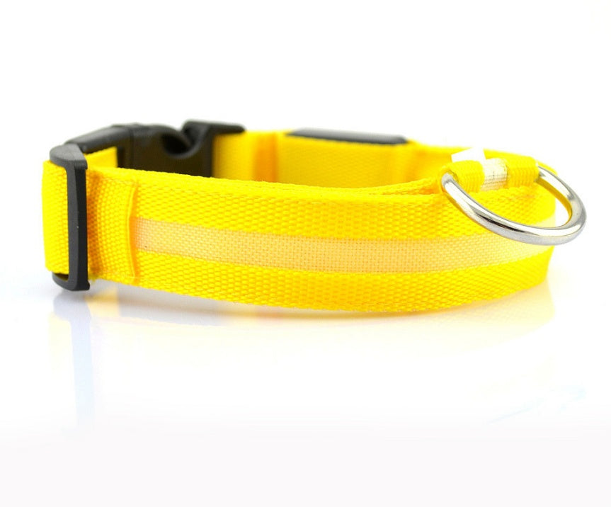 Nylon LED Luminous Dog Collar