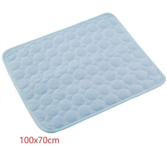 Pet Dog and Cat Ice Silk Cooling Nest Pad