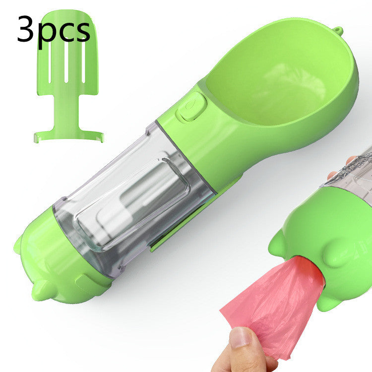 3-in-1 Pet Water Bottle Feeder