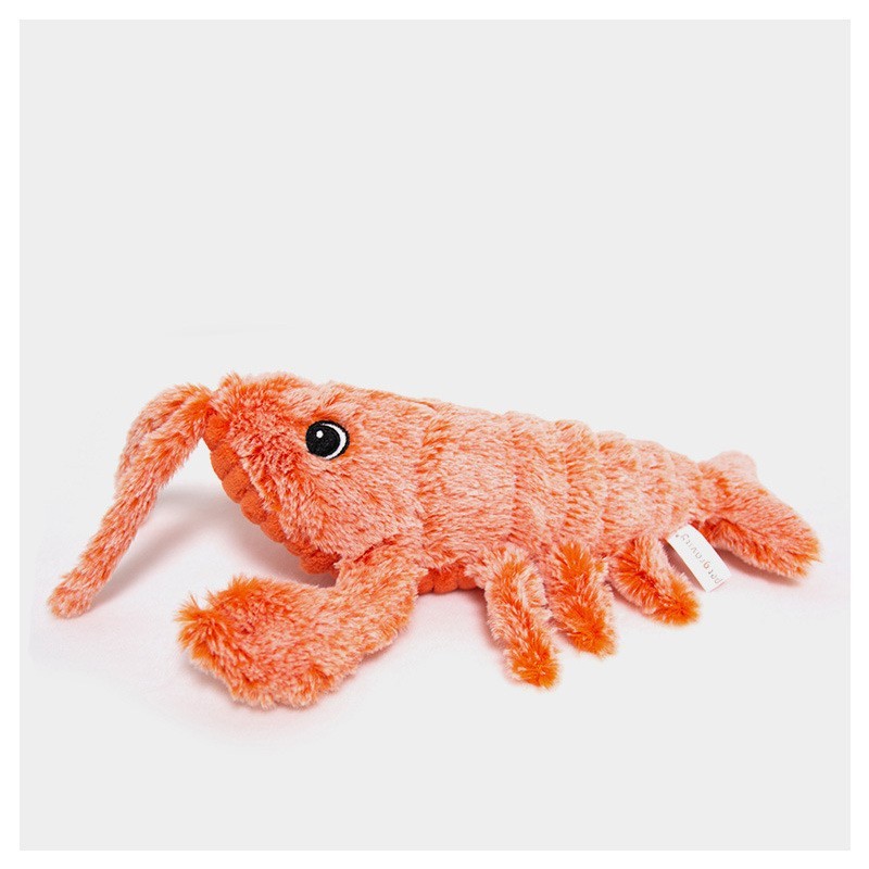 Electric Jumping Shrimp Pet Toy