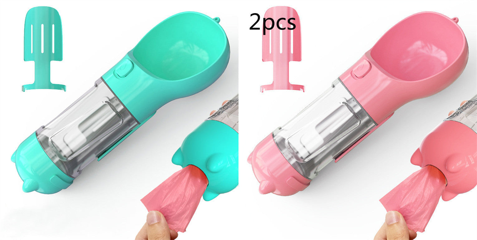 3-in-1 Pet Water Bottle Feeder