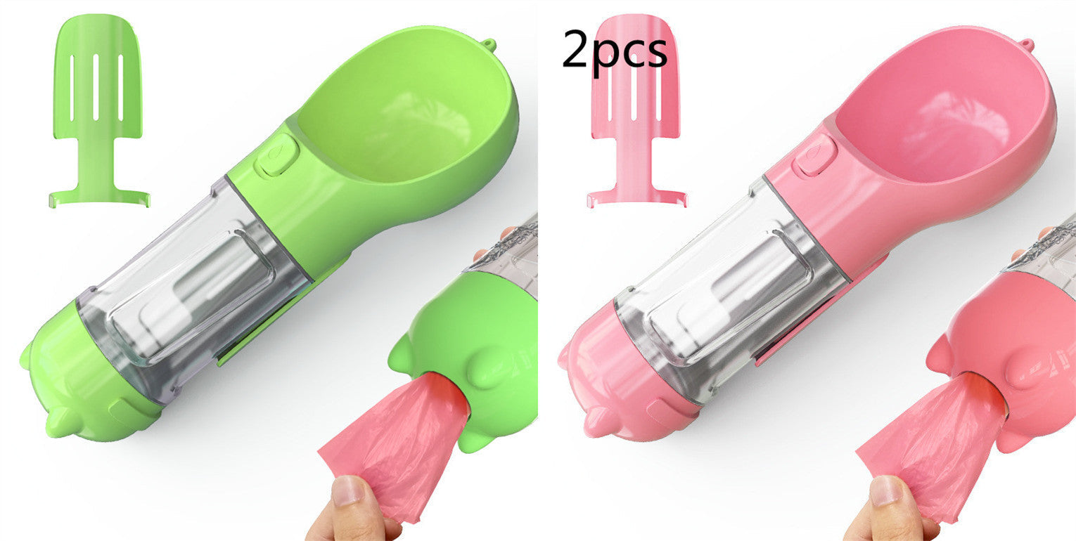 3-in-1 Pet Water Bottle Feeder