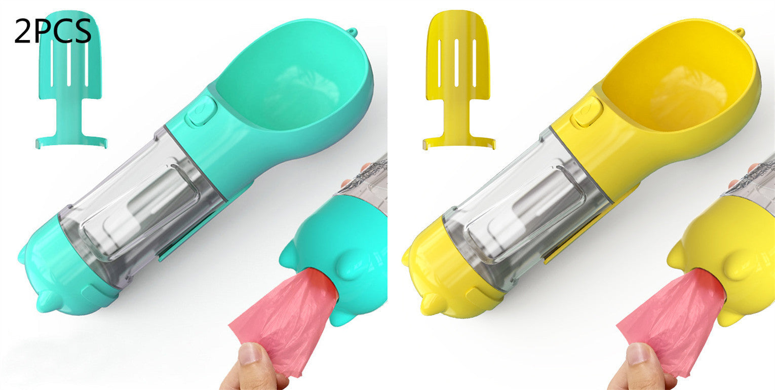 3-in-1 Pet Water Bottle Feeder